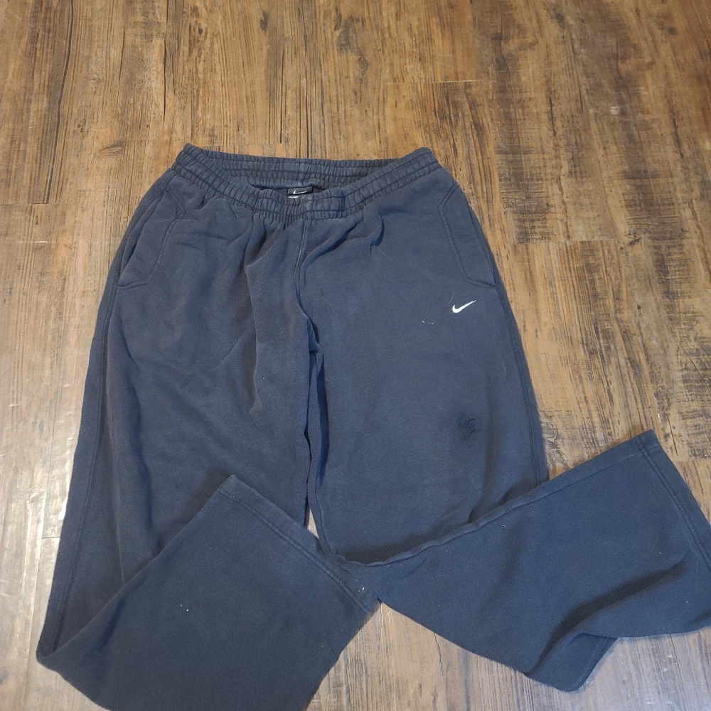 Vintage Nike center swoosh black tag Mens large sweat pants